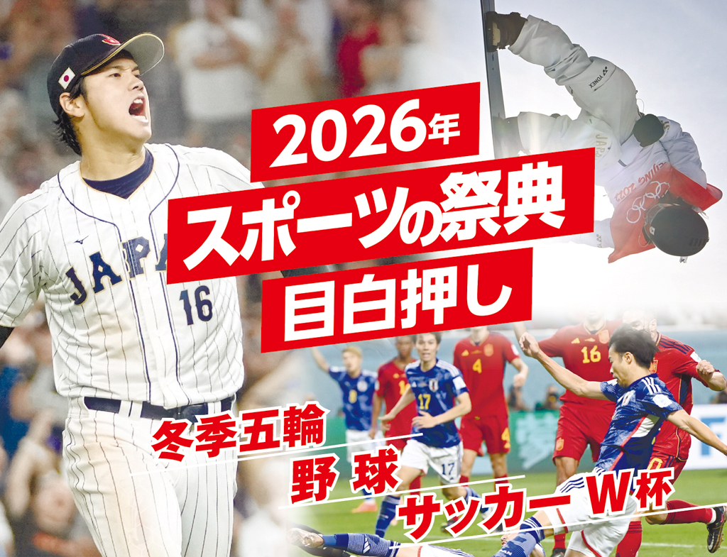 2026年・スポーツの祭典目白押し