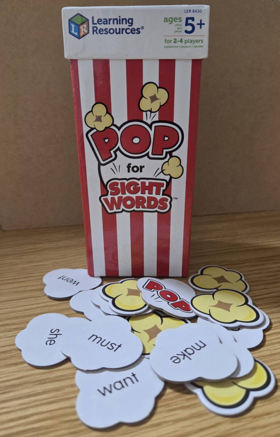 サイトワードを覚えるのにおすすめのゲーム教材「POP for Sight Words」