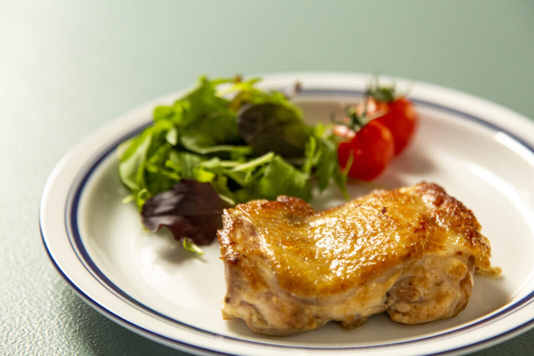 鶏肉のしょうがオイル焼き