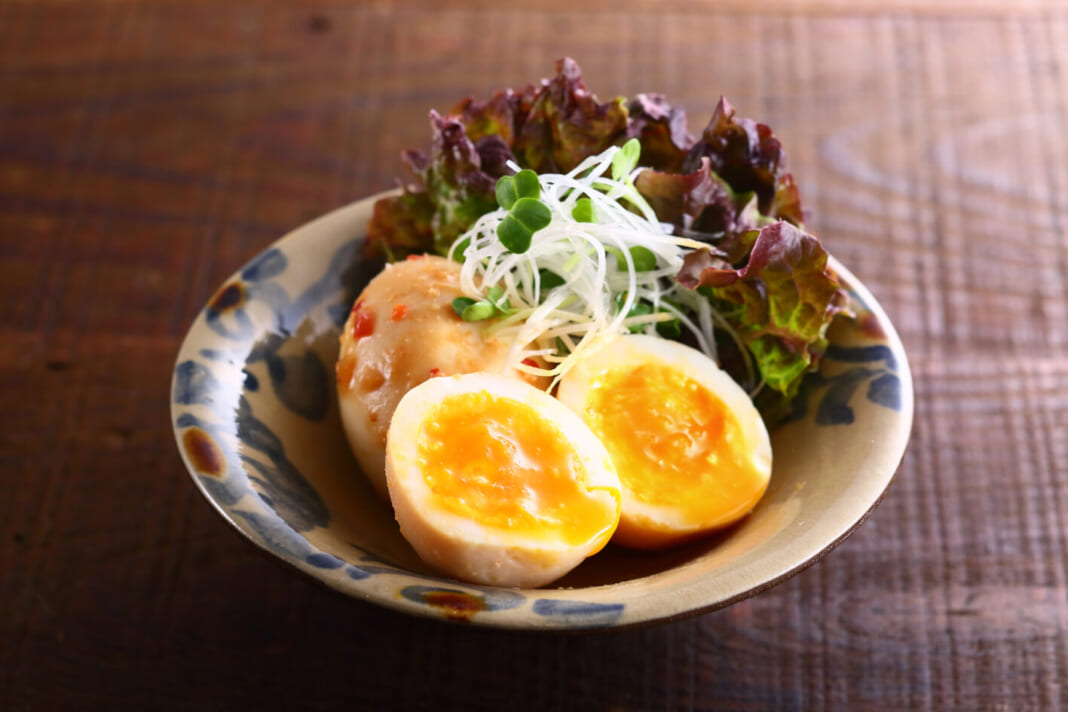 ほんのりぴりっと味玉