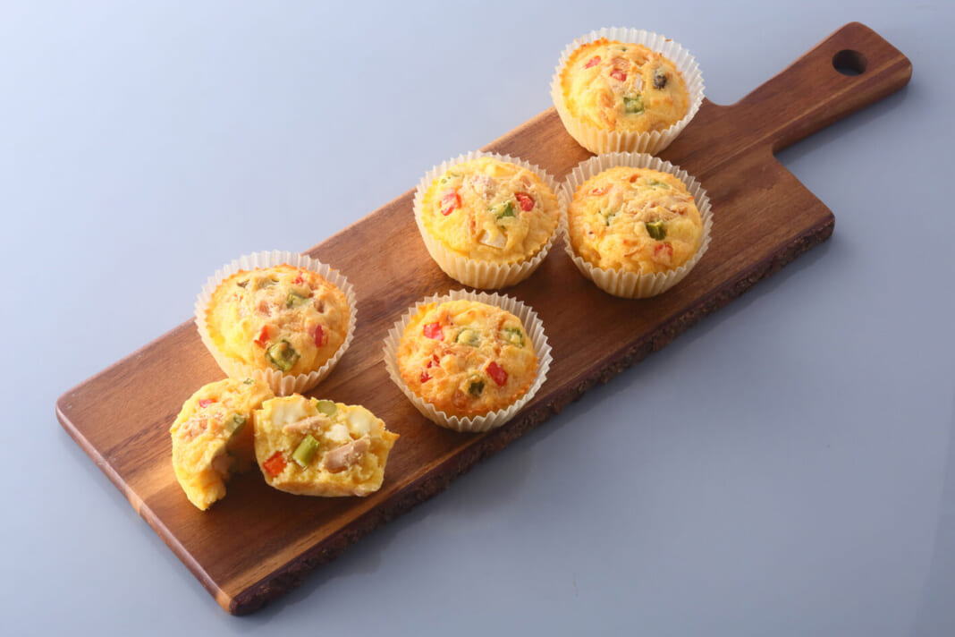 ツナとアスパラのマフィンサレ