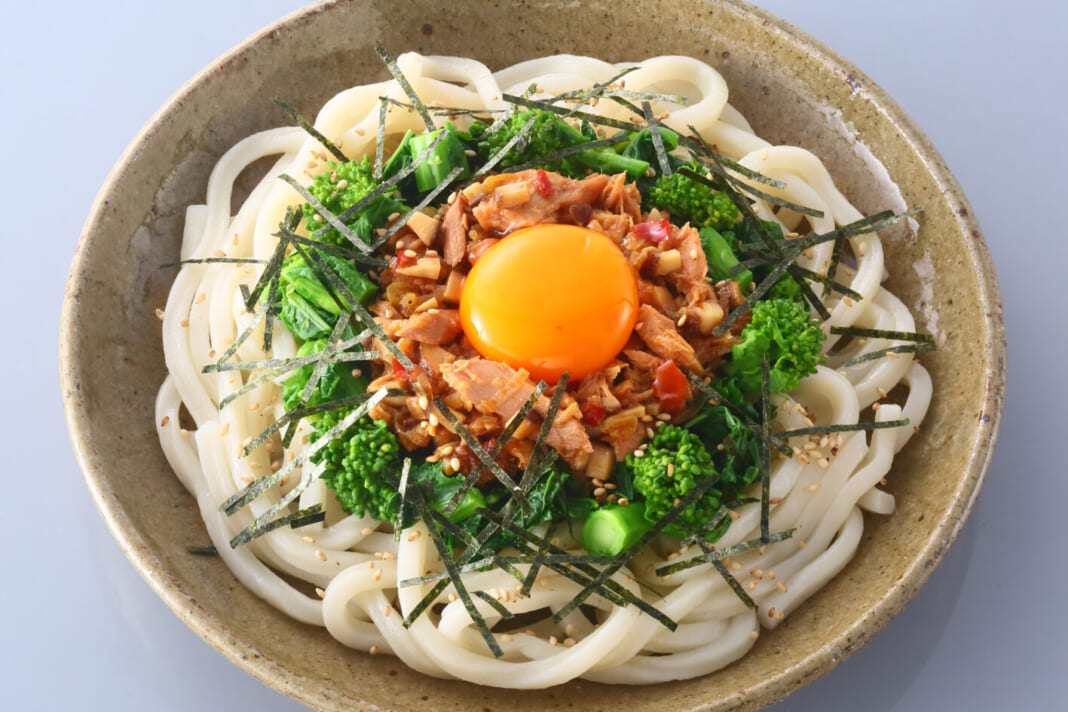ぶっかけツナ担々うどん