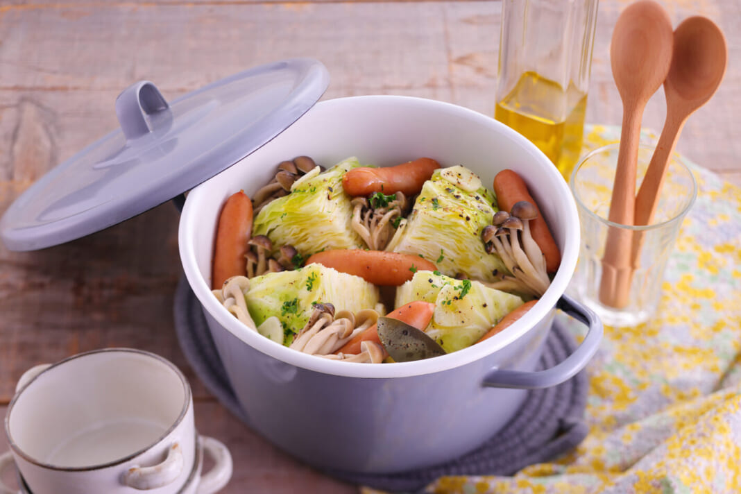 丸ごと春キャベツのオイル煮