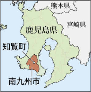 鹿児島県の地図