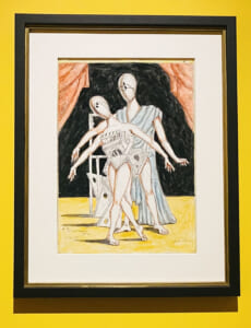 ジョルジョ・デ・キリコ《ダンサー》（1971）ジョルジョ・エ・イーザ・デ・キリコ財団（ローマ）©Giorgio de Chirico, by SIAE 2024