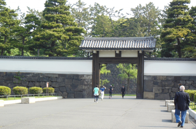 事件の舞台となった桜田門（東京都）