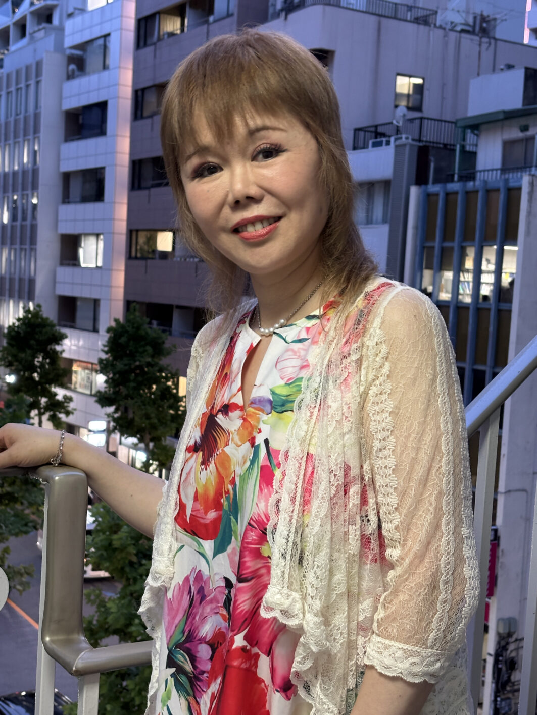 歌手のなつきようこ（星野睦子撮影）