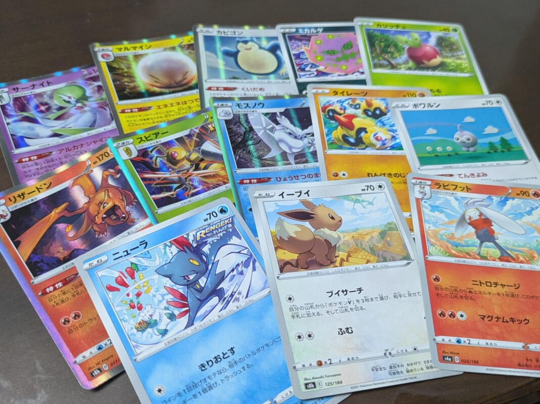 人気トレーディングカードゲーム「ポケモンカード」
