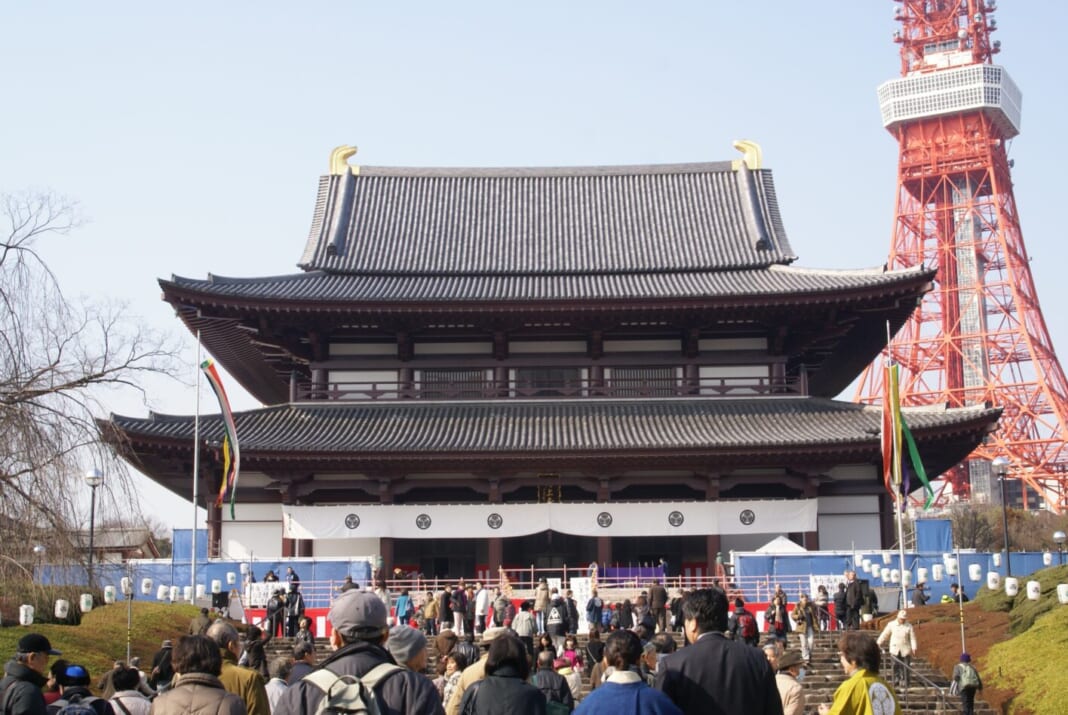 徳川家菩提寺の一つ増上寺
