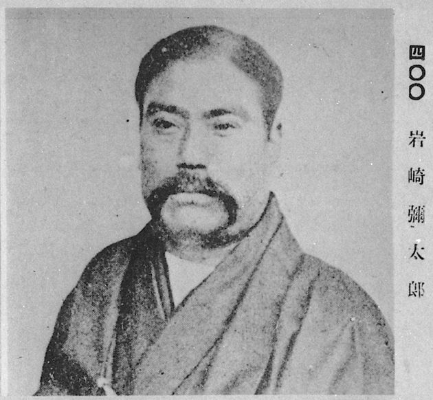 50歳で病死した岩崎弥太郎（国立国会図書館「近代日本人の肖像」）