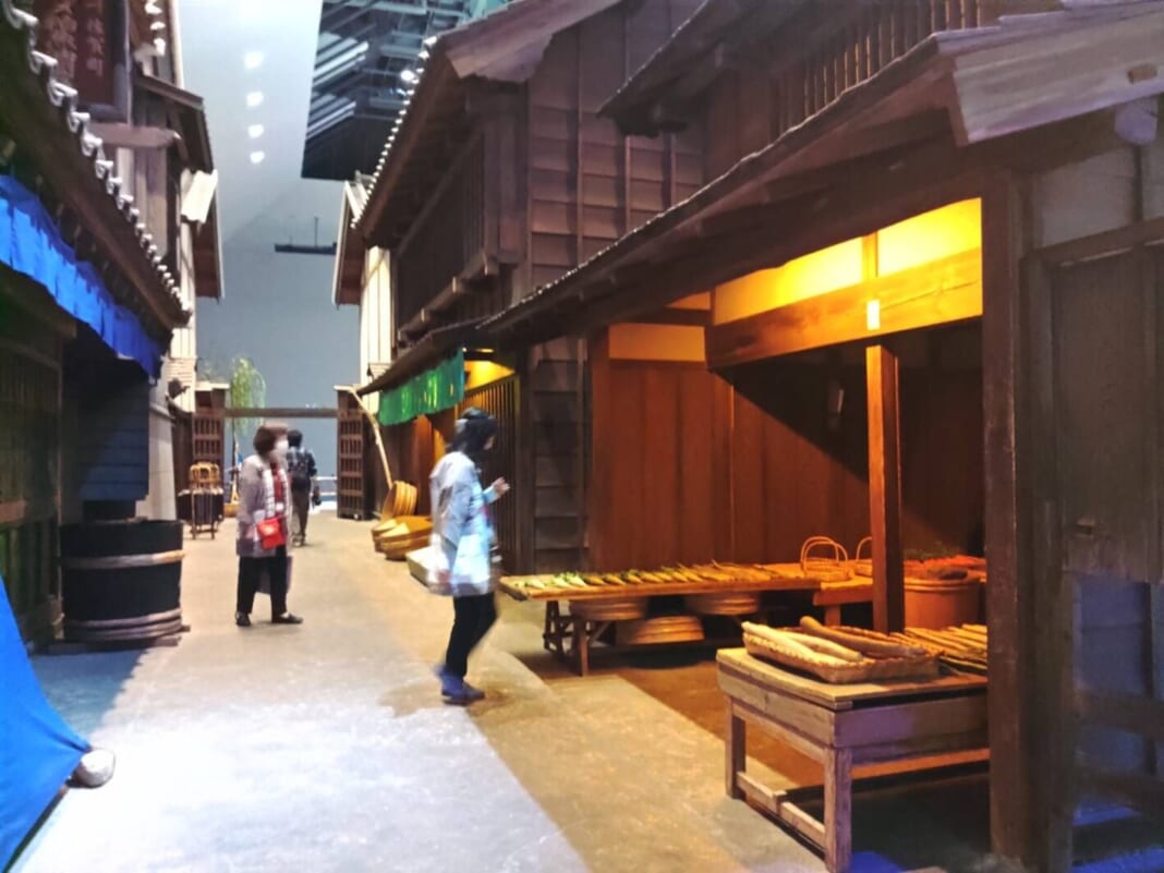 江戸時代の町を再現した江東区深川江戸資料館