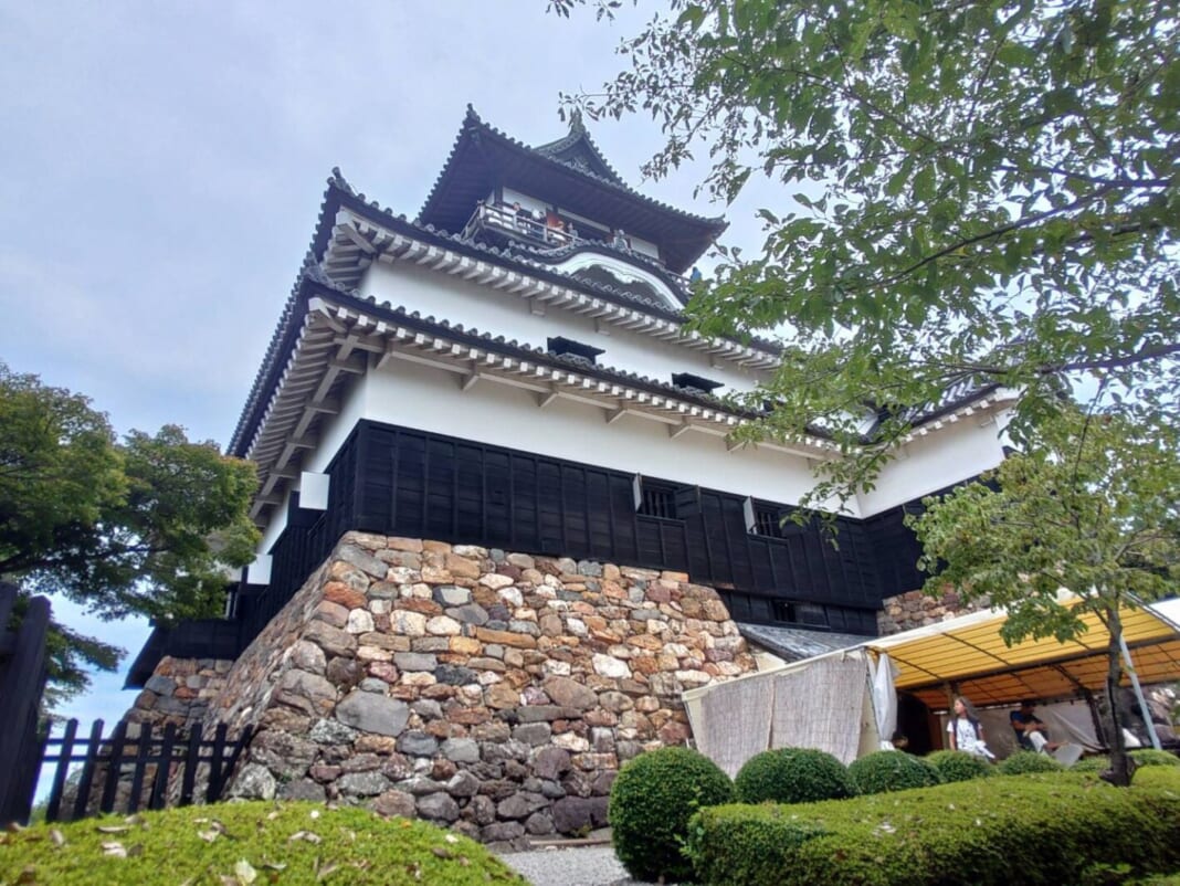 国宝犬山城の天守