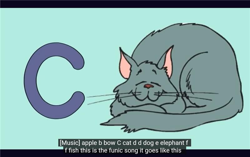 フォニックスに活用できるユーチューブ動画「Phonics Song」